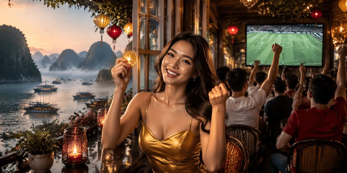 Người dùng tại Hạ Long nhâm nhi cà phê sáng, kiểm tra khoản hoàn tiền cược tuần trên viet60